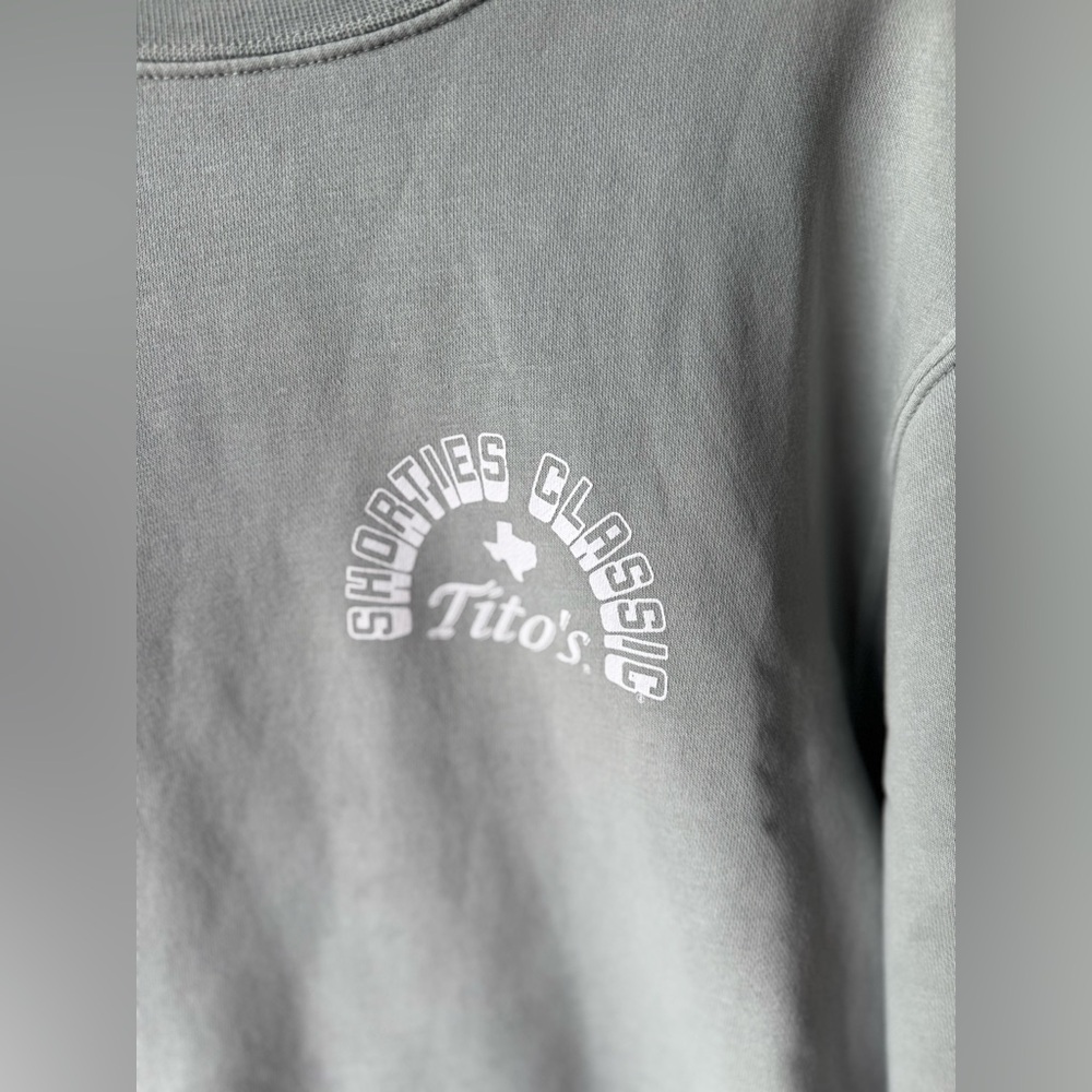Tito's Shorties Classic Crew- Light Sage - Picture 4 of 7